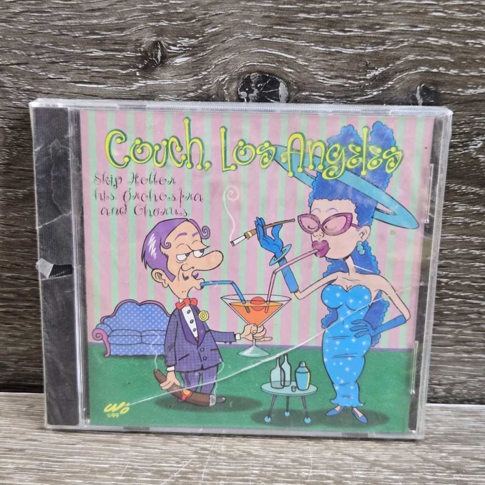 Skip Heller Couch Los Angeles CD Album Unisex One Size Pink Sealed Lounge Jazz